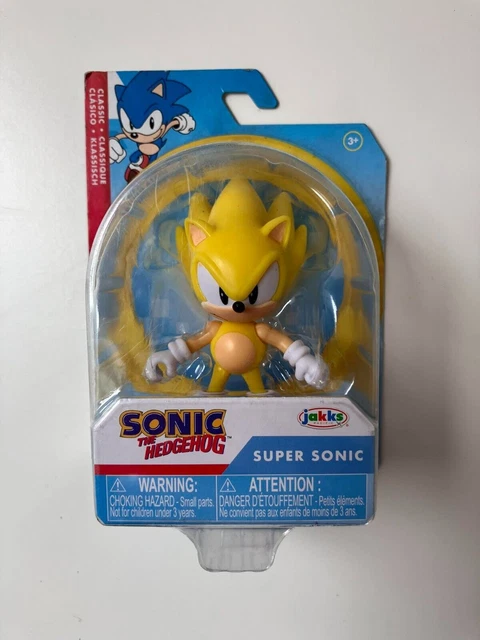 Sonic 3 – Figurine Super Shadow Articulée 13 Cm – Officielle – Détails Réalistes – Dès 3 Ans – Cadeau Collectionneur