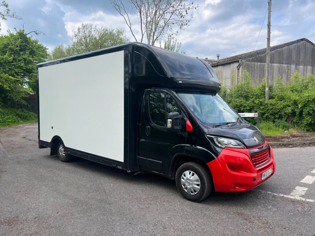 2020 70 Peugeot Boxer Maxi Mover Low Loader Curtain Lwb Luton Fsh Euro ...