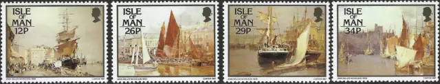 1987 Isle of Man Sg 340/343 Paintings by John Miller Nicholson Unmounted Mint