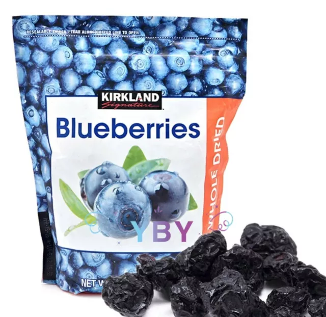 Kirkland Signature Whole Dried Blueberries 20 oz