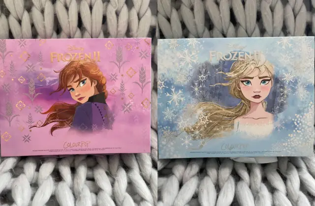 Colección Completa ColourPop Disney Frozen 2 Elsa & Anna *100% GENUINO* Frozen II
