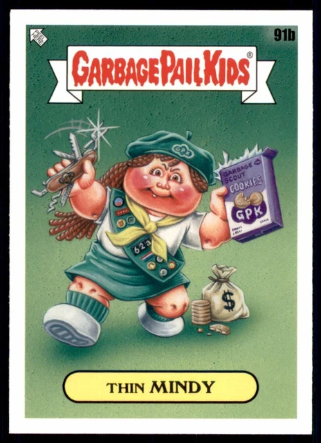 2021 Garbage Pail Kids Food Fight Base #91b THIN MINDY