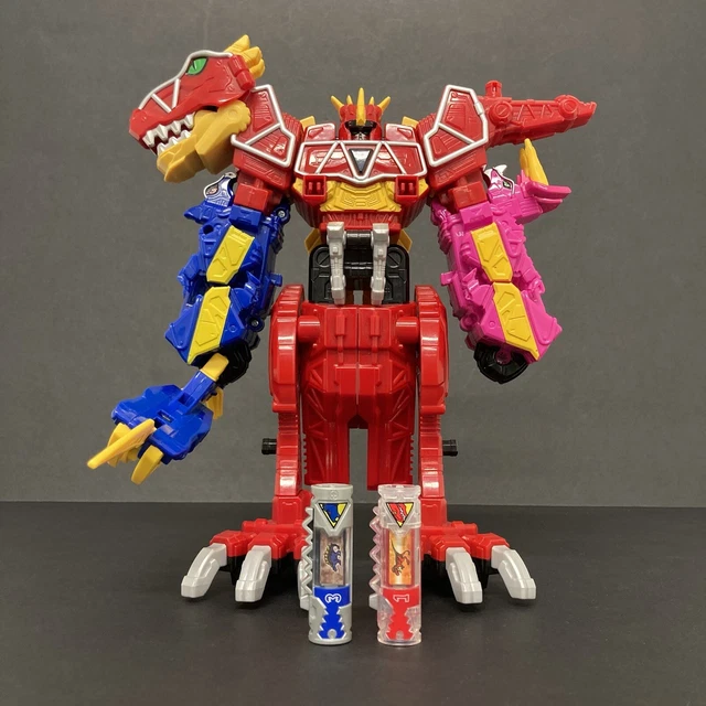 Megazord Power Rangers Dino Charge - Zord Builder - Bandai - Occasion