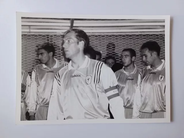 Photographie originale ancienne football Adick Koot AS Cannes année 1996