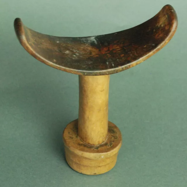 Beautiful Ethiopian Wooden Somali Headrest African Tribal Neckrest Hand-Carved