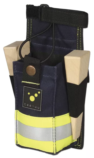 TEE-UU HYBRID Geräte-Holster Feuerwehr Knickkopfleuchte Funkgerät Rettungsdienst