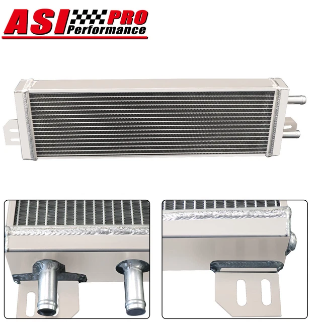 AIR TO WATER Intercooler Aluminum Liquid Heat Exchanger Universal New