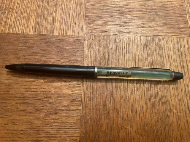 Stylo Publicitaire Original – Hôtel Les Trois Rois – Métal Vintage Thème Voyage
