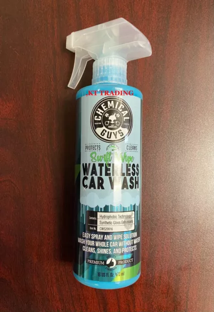 Chemical Guys CWS20916 Swift Wipe Waterless Car Wash, 16 oz.