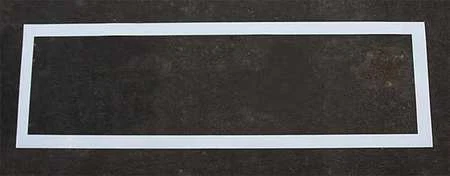 RAE STL-116-5040 Pavement Stencil,90in,Int Crosswalk,1/16