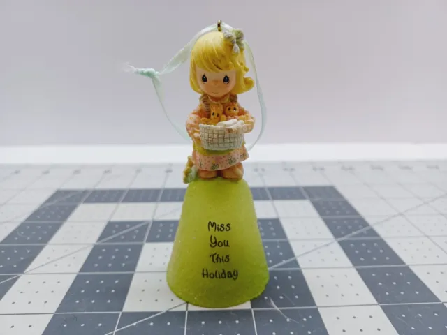 Precious Moments "Miss You This Holiday" Bell Ornament
