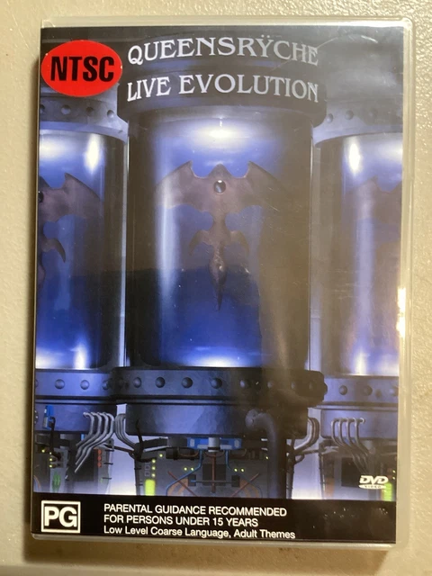 QUEENSRYCHE - LIVE Evolution - Concert DVD in Dolby Digital 5.1
