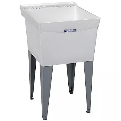 Laundry Tub, White, 20 x 24-In. 19F