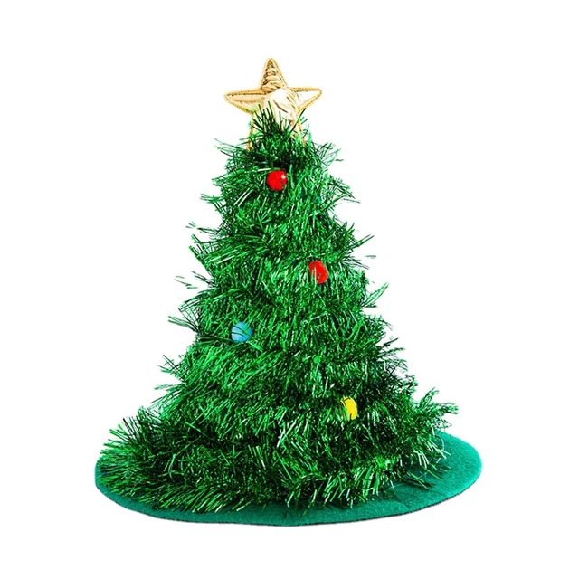 CHRISTMAS TREE HAT Party Supplies,Fancy Dress Festive £9.76 PicClick UK