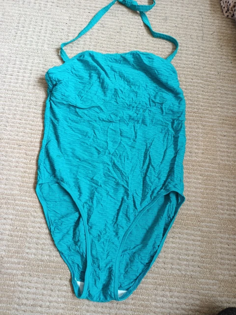 GEORGE ASDA Ladies coral pink swimsuit swimming costume UK Size