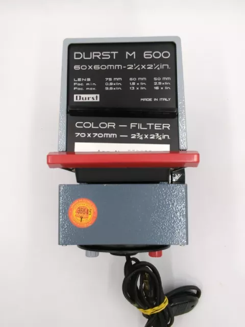 Durst M600 Lamp Housing Assembly for Darkroom Enlarger