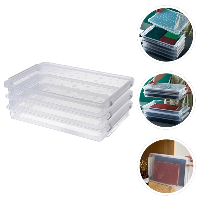 Organisateur De Bureau Blanc - Range Stylos, Téléphone, Accessoires - 54cm - Design Empilable
