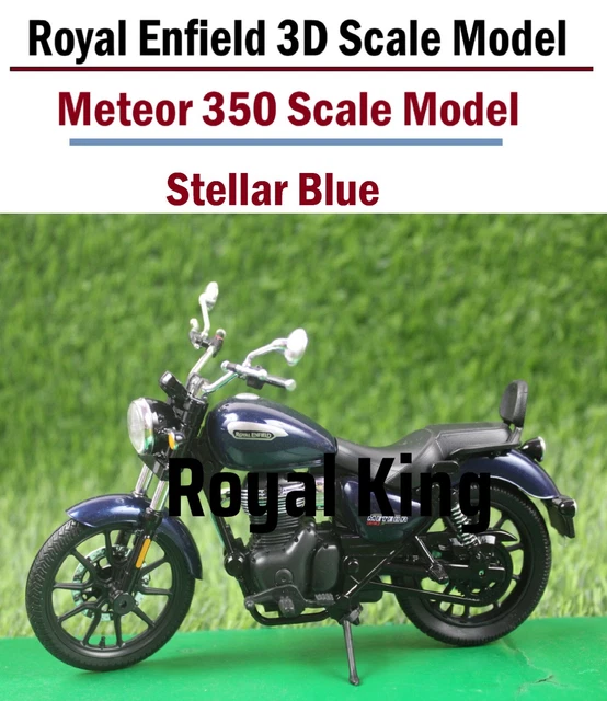 royal enfield meteor 350 scale model