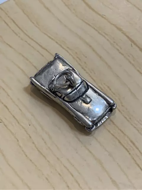 .925 Vintage Car Sterling Silver Jewelry Charm #travel #car collector