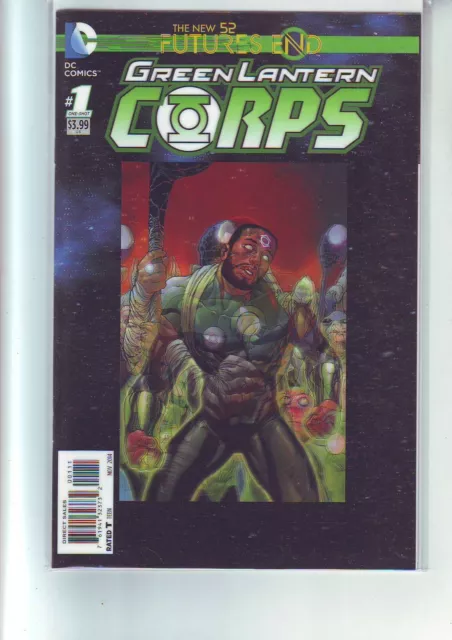 Dc Green Lantern Corps: Futures End One Shot #1 3D Lenticular Cover Nov 2014