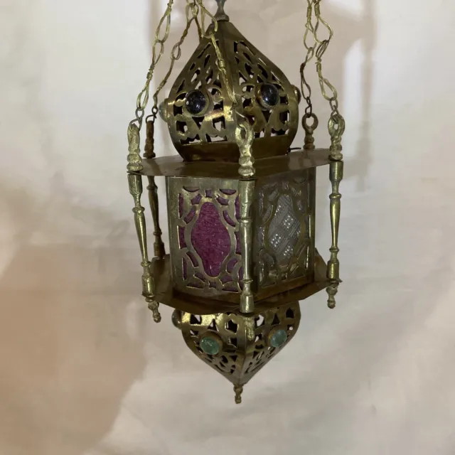 Ornate Vintage Asian Hanging Lantern Very Pretty