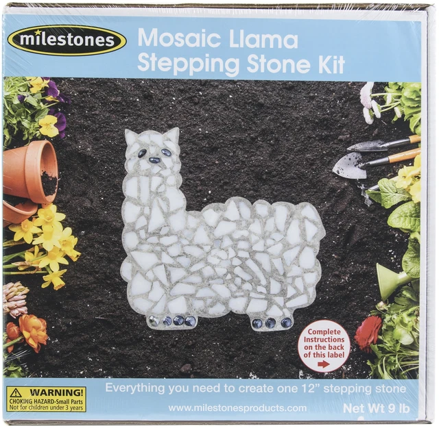 Mosaico Escalonamiento Piedra Kit-Llama