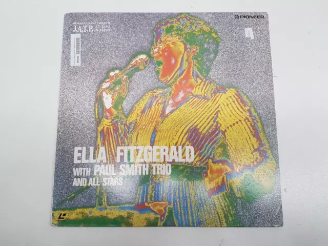 Ella Fitzgerald Paul Smith Trio 83 Live In Japan Laser Disc Laserdisc Pilj 2023