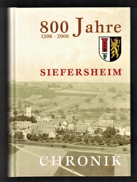 Heimatbuch Chronik Geschichte  * 800 Jahre Siefersheim