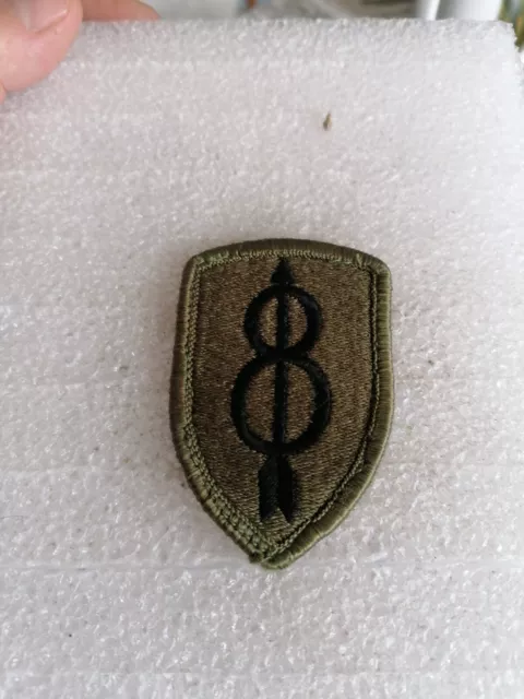 Patch armée us 8th INFANTRY DIVISION PATHFINDER KAKI original