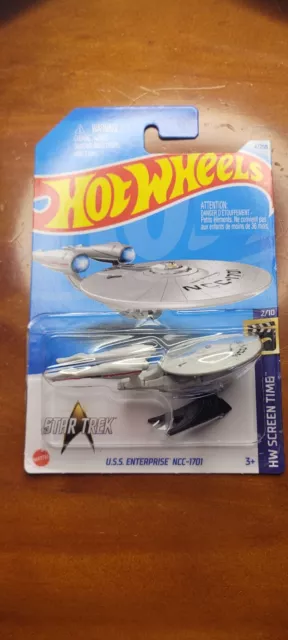 Hot Wheels Screen Time Star Trek USS Enterprise NCC-1701