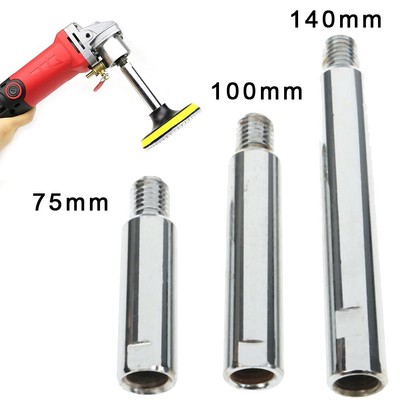 Rotary Lucidatrice Albero di Prolunga M14 Facilità di Assemblare Uso Smerigliatrice Angolare Allungamento Asta di Pregevole Esecuzione Asta di Prolunga Cura Dell'auto Strumenti di Lucidatura 80mm 
