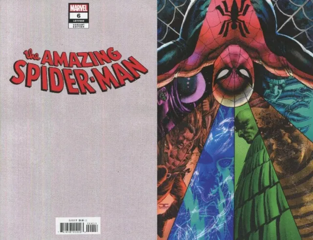 Amazing Spiderman #6 John Cassaday Variant Marvel Comics 2022