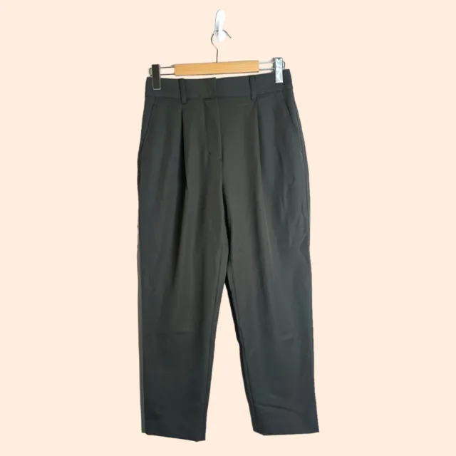 Phillip Lim Pleated Cropped Pants Green