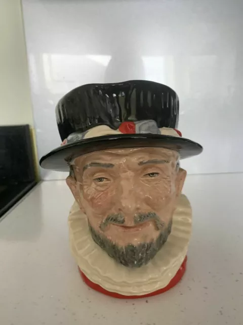 Royal Doulton Large Character Jug D6206 Beefeater