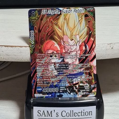 SS GOGETA FUSION Reborn BT22-140 GDR God Rare Dragon Ball Super