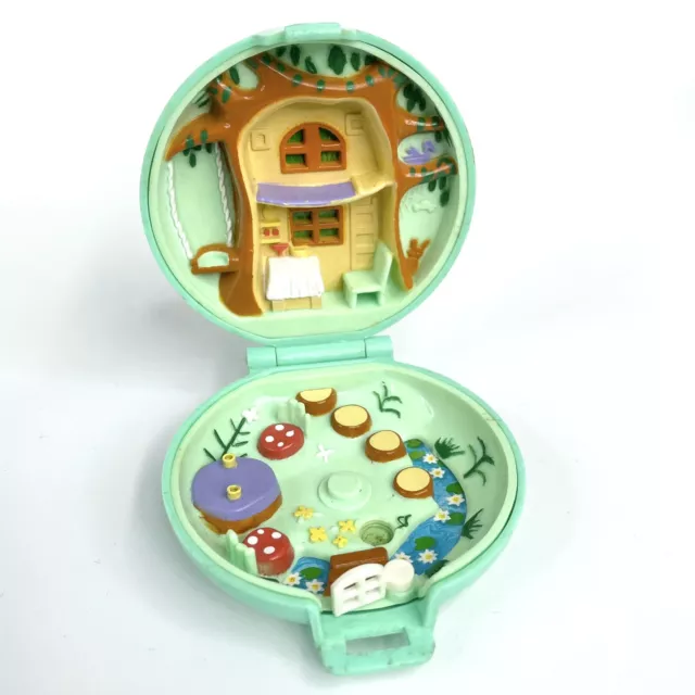 Polly Pocket Jeweled Forest Bluebird Toys Incomplete Vintage 1992 Compact Only