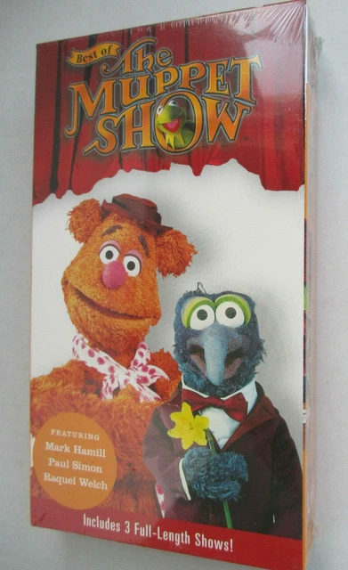 BEST OF THE Muppet Show VHS Mark Hamill STAR WARS Paul Simon Raquel ...
