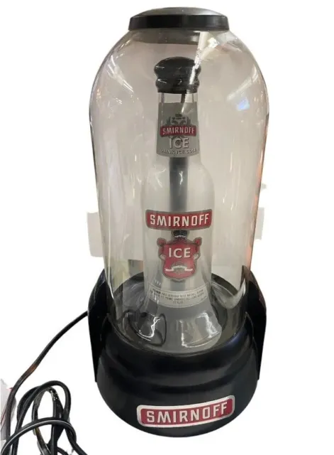 Smirnoff Ice Light Up Bottle Electric Plasma Lamp Sign Display