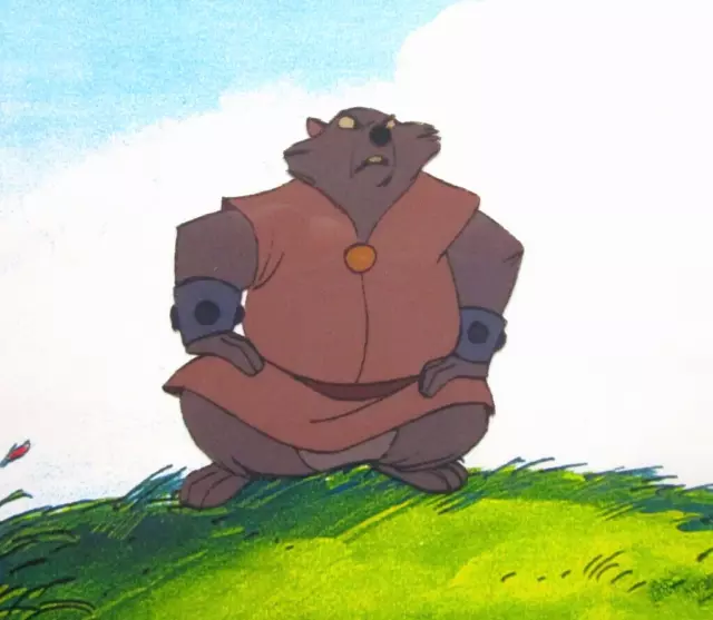 SECRET OF NIMH 1982 SULLIVAN rat DON BLUTH Original animation Production CEL