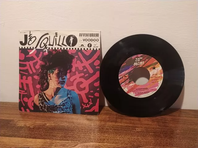 Jo Squillo - Avventurieri (7"), Polydor, It, 1983