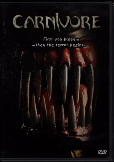 Carnivore DVD, Matthew Brennock,David Howard OOP Rare Item