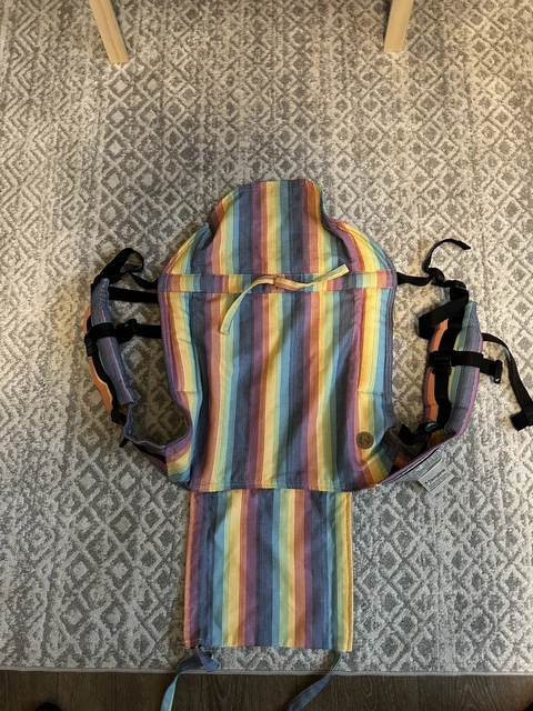 Lenny Buckle Onbuhimo Baby Carrier Rainbow Colors -Size: Toddler Age: 12-36 mo