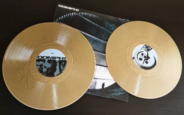 Oomph - das erste Album als Doppel LP Gold-Vinyl-Edition Neuauflage EBM