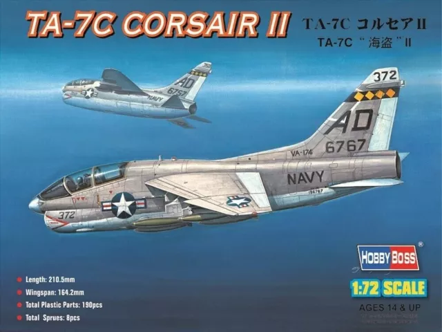 Hobbyboss Modellbausatz im Maßstab 1:72 - TA-7C Corsair II HBB87209