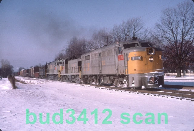 L&N Louisville & Nashville FA #310 at London KY 1965 DUPLICATE Slide!