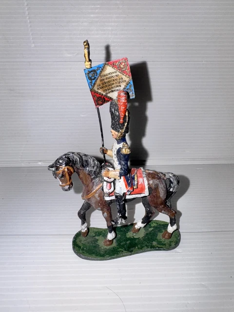 Figurine CBG Mignot - Cavalier 168 Officier Dragons - Premier Empire - 54mm