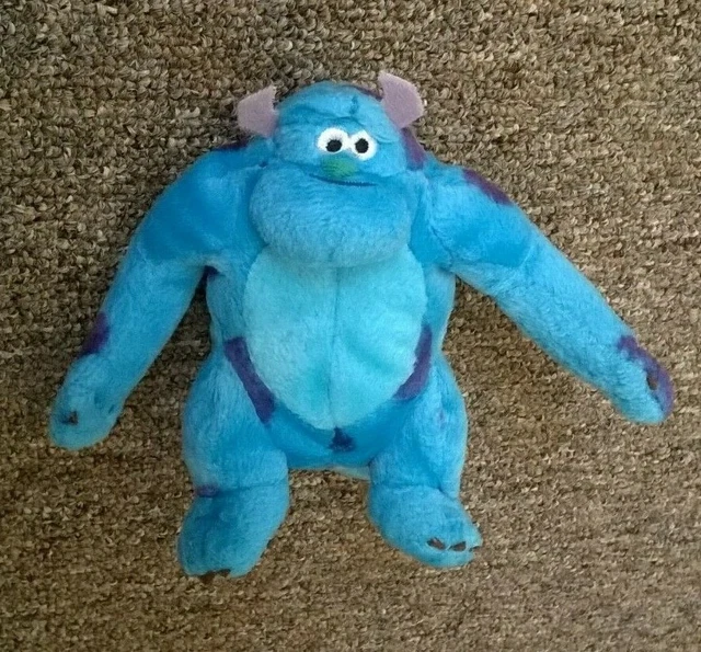 SULLEY MONSTERS INC Plush 2002 McDonalds Disney Pixar Blue Sully Soft ...