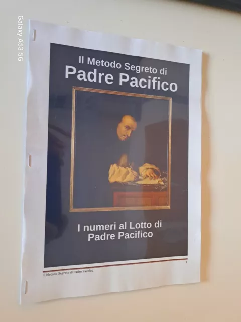 Metodo GIOCO DEL LOTTO basato sulla data di nascita, ideato da Padre Pacifico.