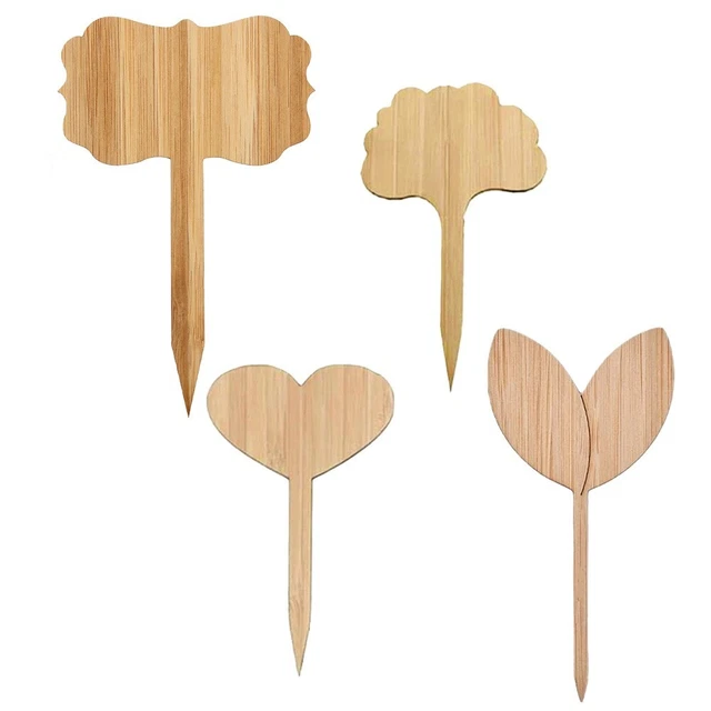 Set Di 10 Lavagnette Mini Con Cavalletto - Etichette In Legno Per Messaggi E Decorazioni - Foto 8