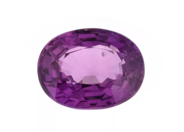 Loose Natural Oval Shape Pink Sapphire 2.19 Cts Certified IGI